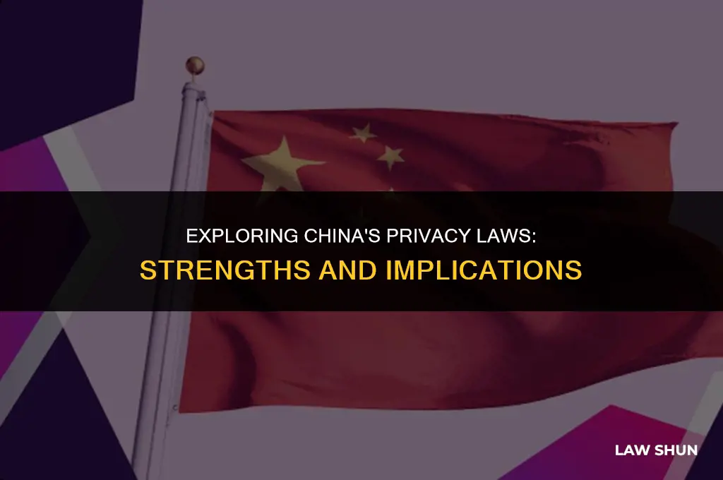 does china have strong privacy laws