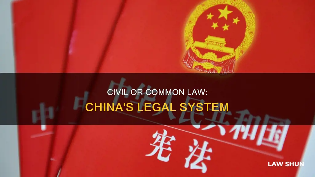does china use civil or common law