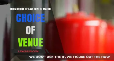 Choice of Law vs. Venue: Must They Align in Legal Contracts?