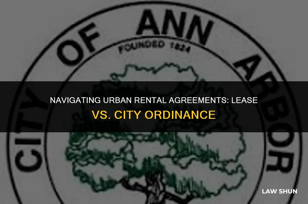 does city law override a lease