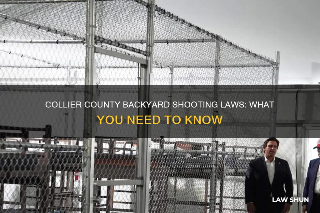 does collier county have laws about shooting in back yard