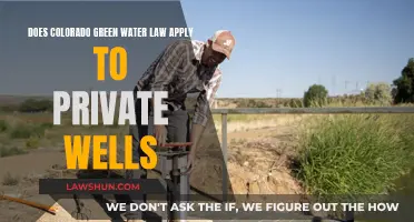 Colorado's Green Water Law: Private Wells Impact?