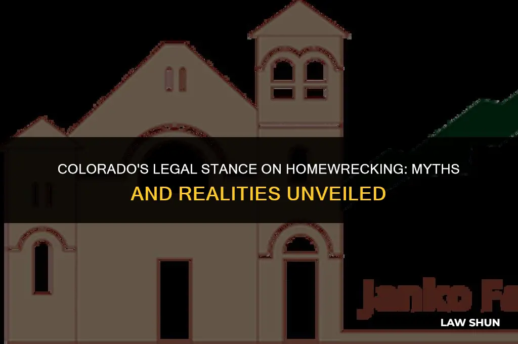 does colorado have a homewrecker law