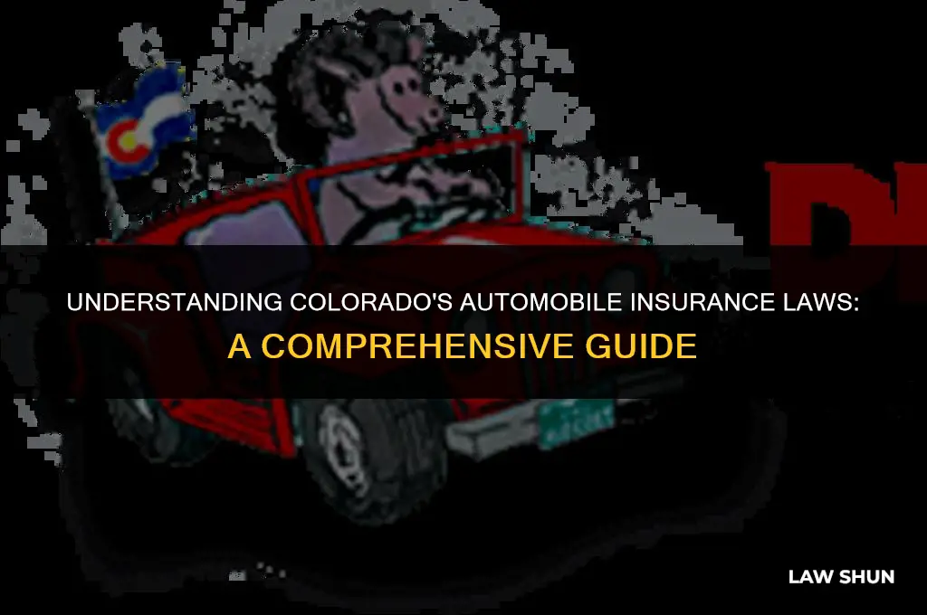 does colorado have automobile insurance laws