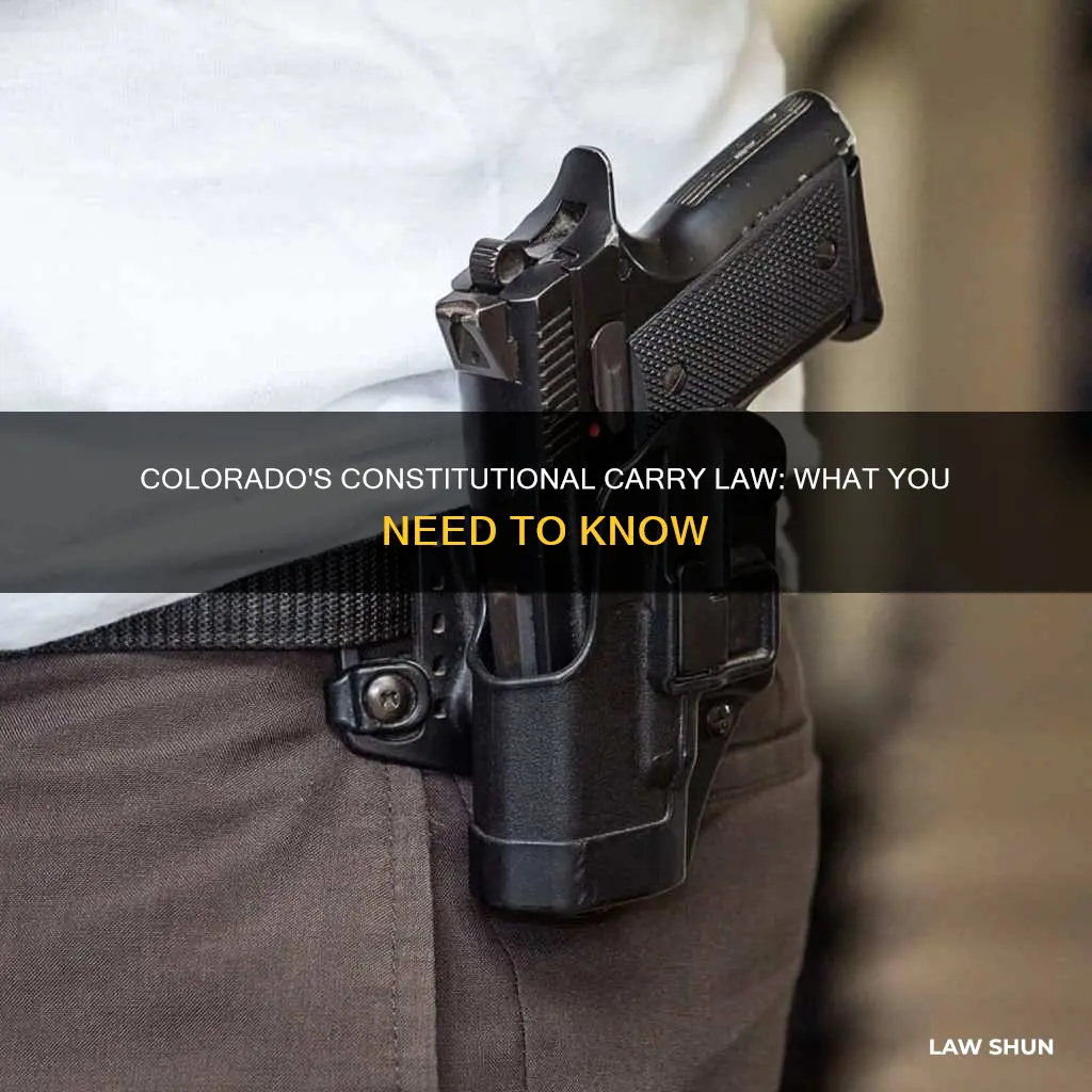 does colorado have constitutional carry law