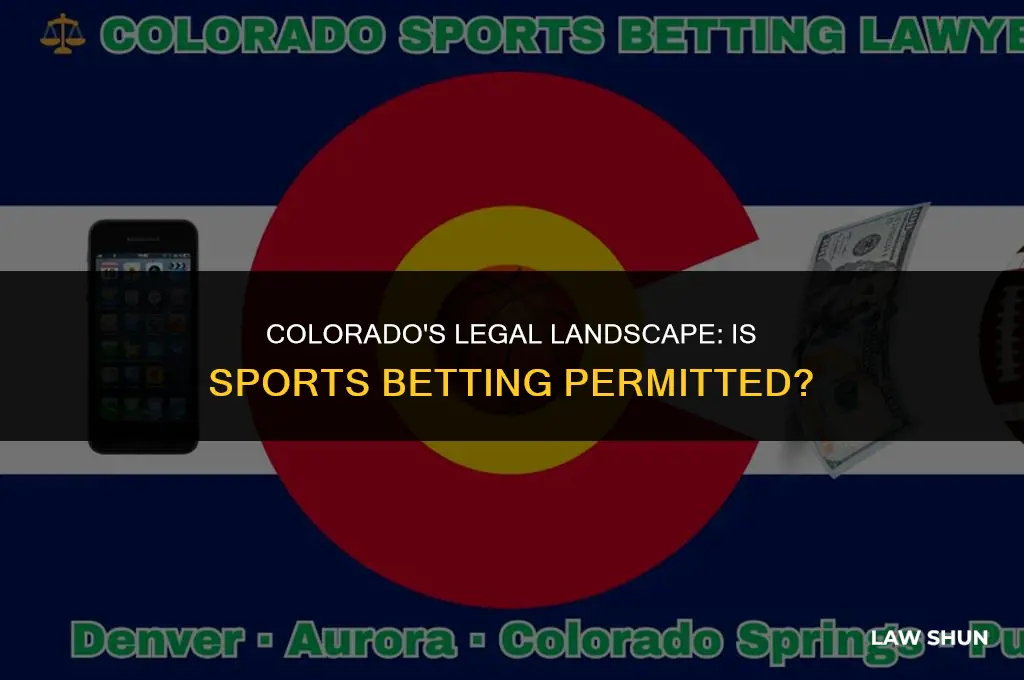 does colorado law allow sports betting