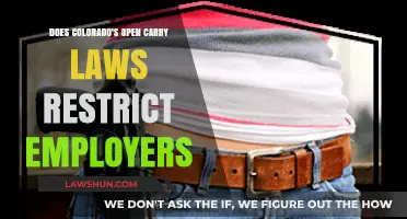 Colorado's Open Carry Laws: How They Impact Employer Restrictions