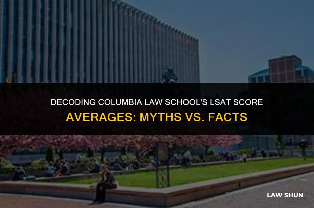 does columbia law average lsat scores