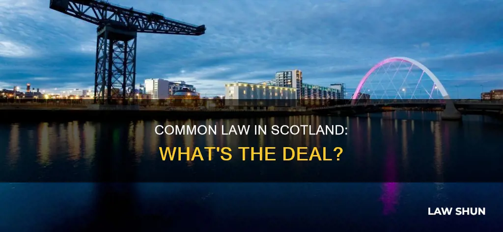 does common law apply in scotland