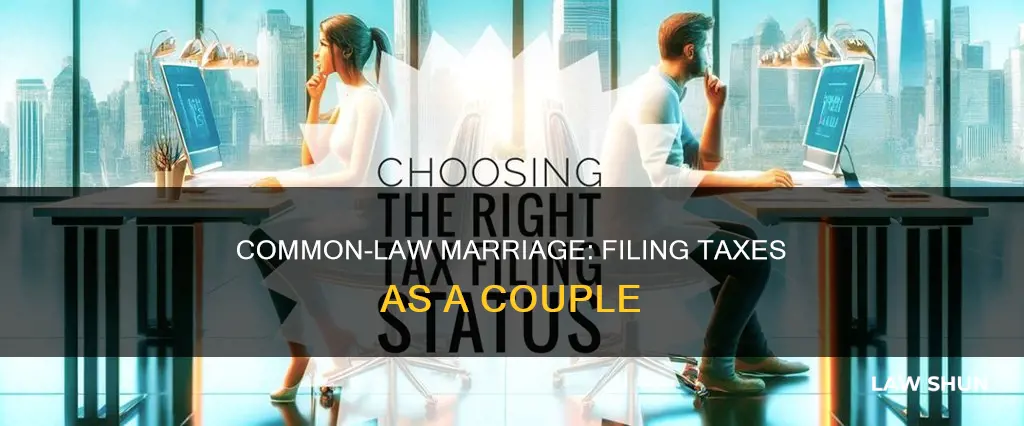 does common-law file single or married