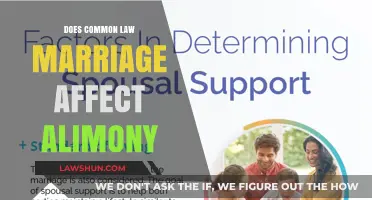 Common-Law Marriage: Alimony Implications