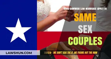 Same-Sex Common Law Marriage: Is It Recognized?