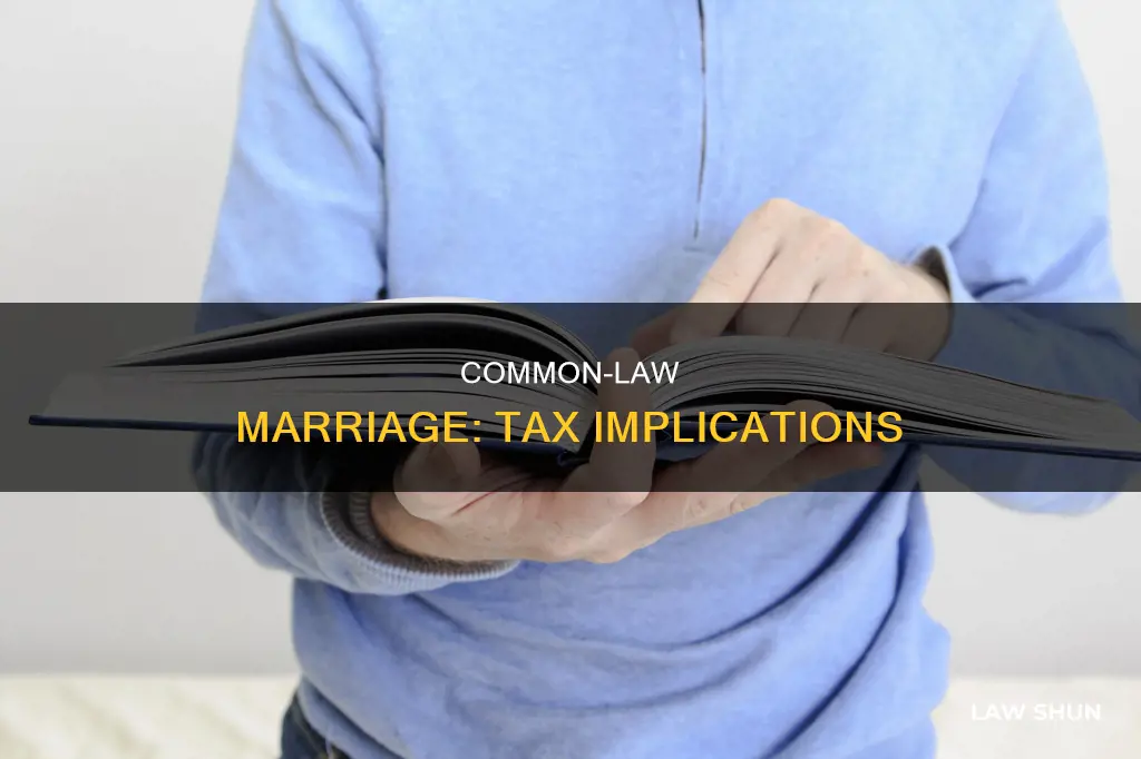 does common law marriage count for taxes