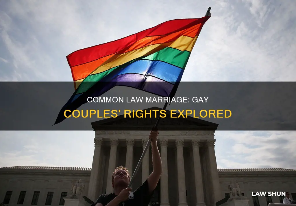 does common law marriage exist for gay couples