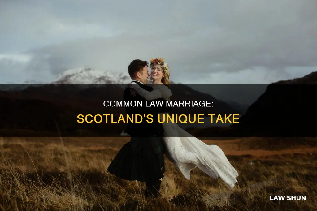 does common law marriage exist in scotland