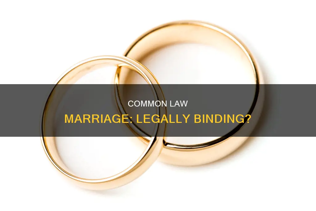 does common law marriage hold up in court
