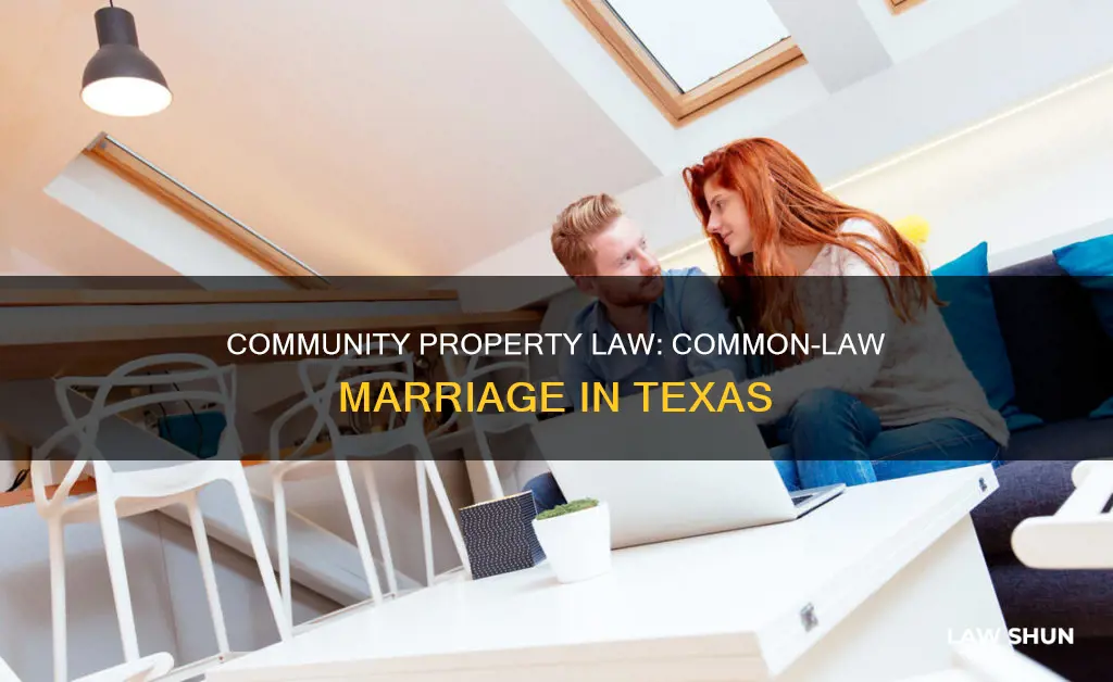 does community propert law apply to common law marriage texas