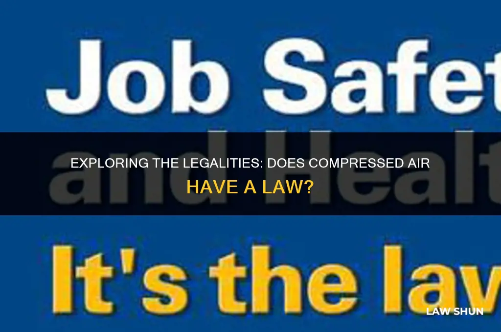 does compressed air have a law