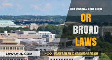 Broad vs. Strict: Understanding the Scope of Congressional Legislation