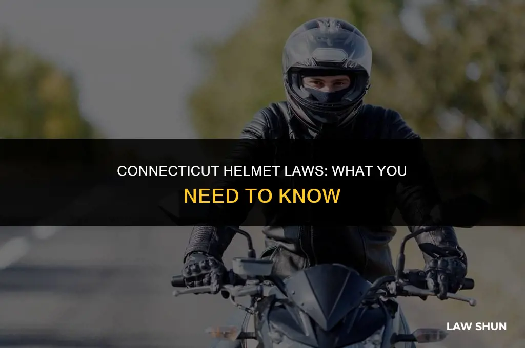 does connecticut have a helmet law