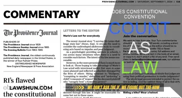 The Constitution: Are Conventions Legally Binding?