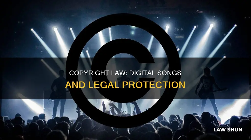 does copyright law apply to digital songs