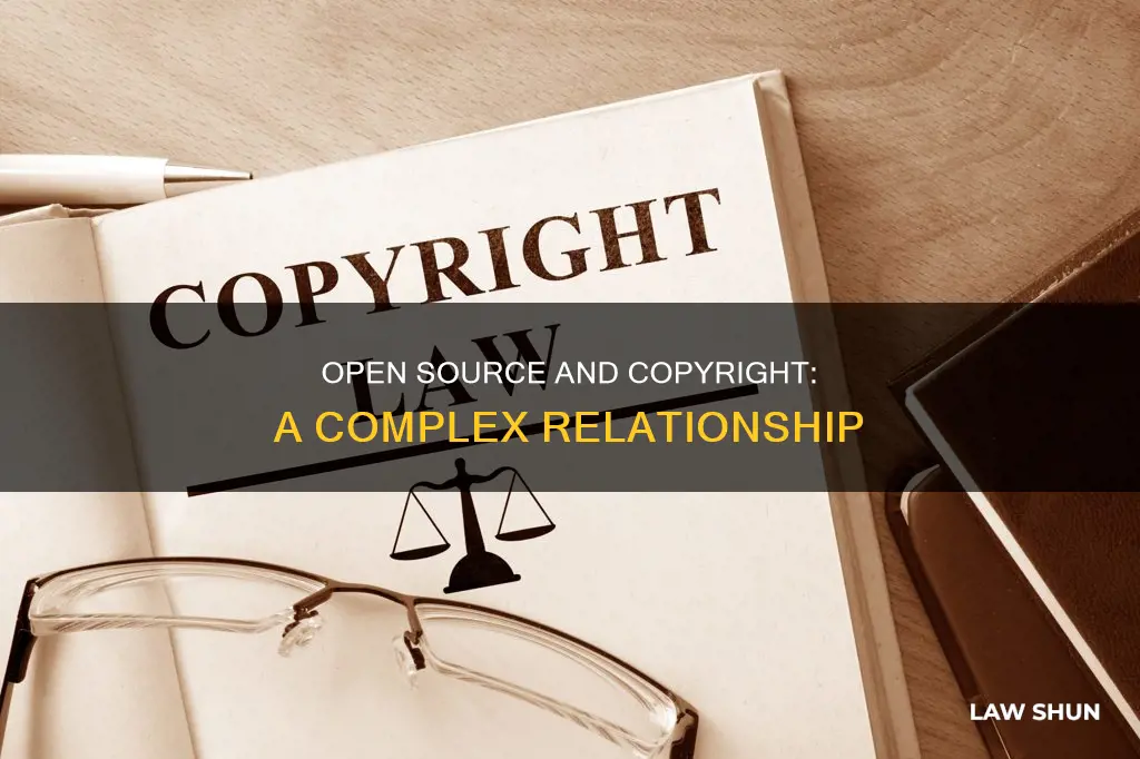 does copyright law apply to open source