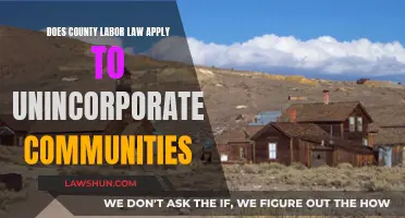 Labor Laws: Unincorporated Communities and County-Level Application