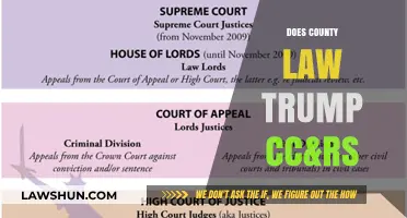 Navigating Legal Hierarchies: County Law vs. CC&Rs - What Prevails?