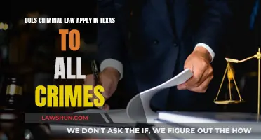 Criminal Law in Texas: Universal or Selective?