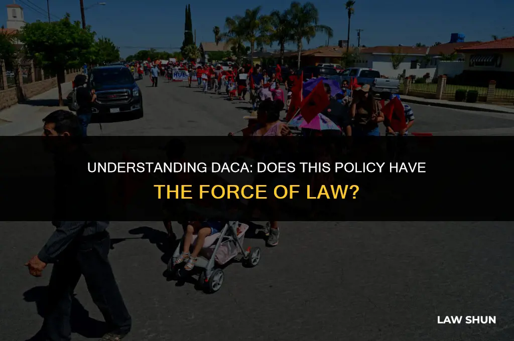 does daca have force of law