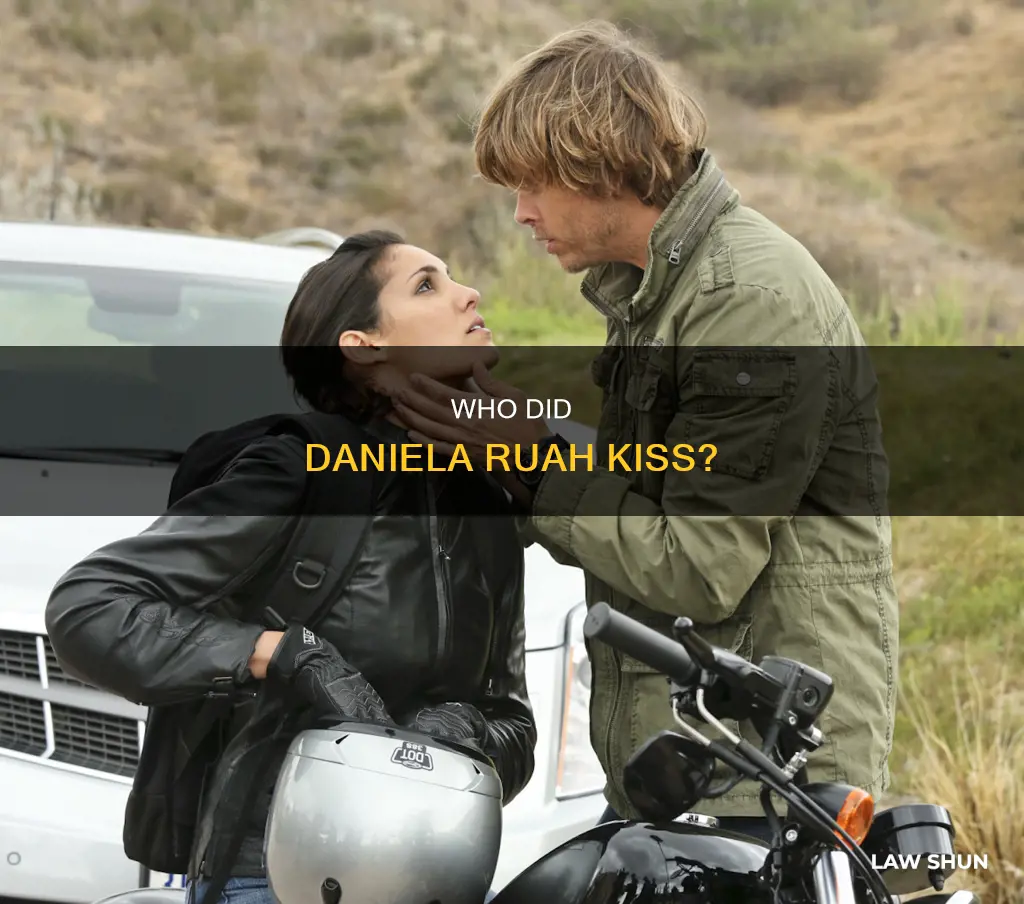 does daniela ruah kiss her brother in law