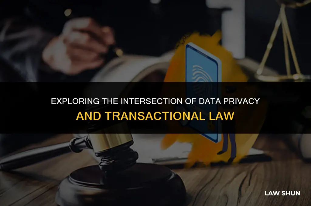 does data privacy involve transactional law