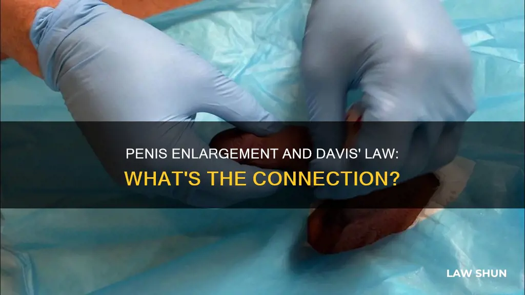 does davis law apply to penis enlargement