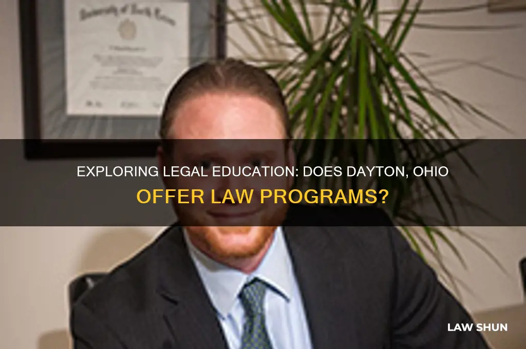does dayton ohio have law program