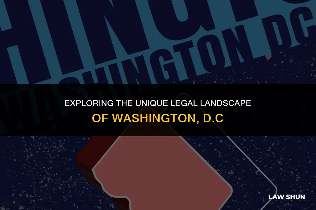 does dc have its own laws