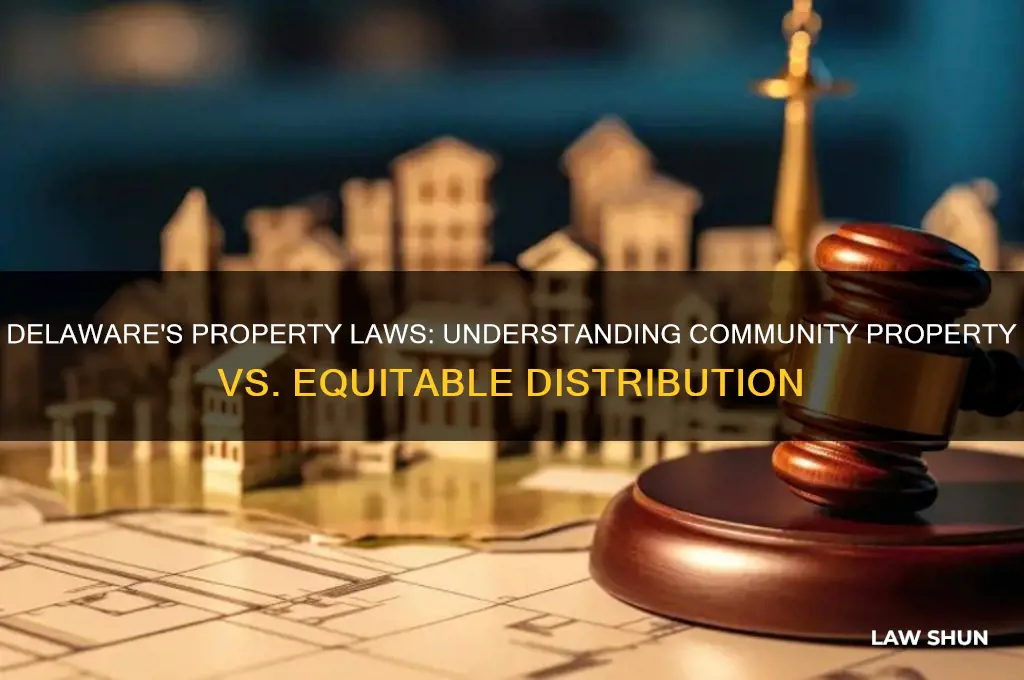 does delaware have community property laws