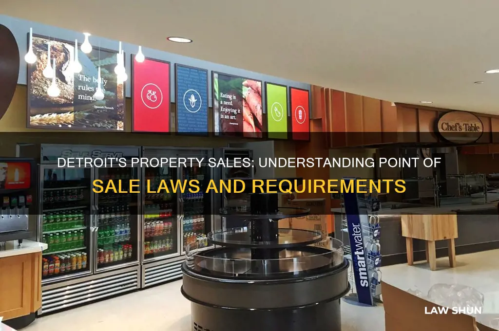 does detroit have a point of sale law on property