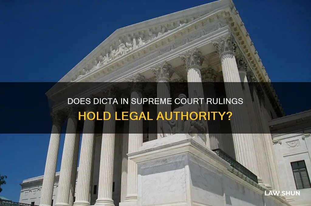 does ditca in supreme court ruling have force of law