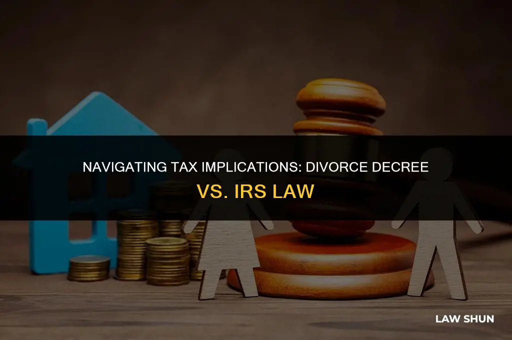 does divorce decree override irs law