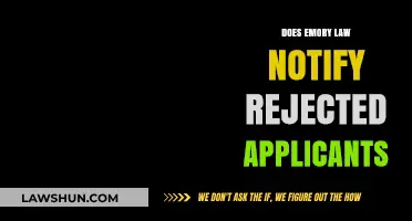 Understanding Emory Law's Rejection Notification Process