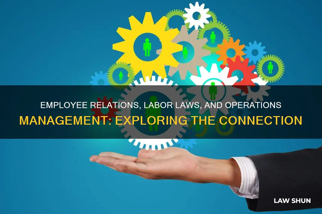 does employee relations and labor laws deal with operations management