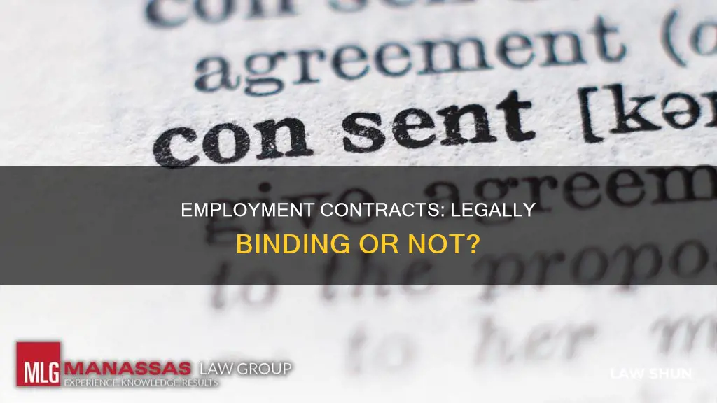 does employment contract override law
