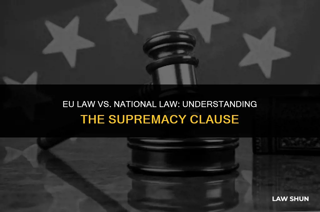 does eu law override national law