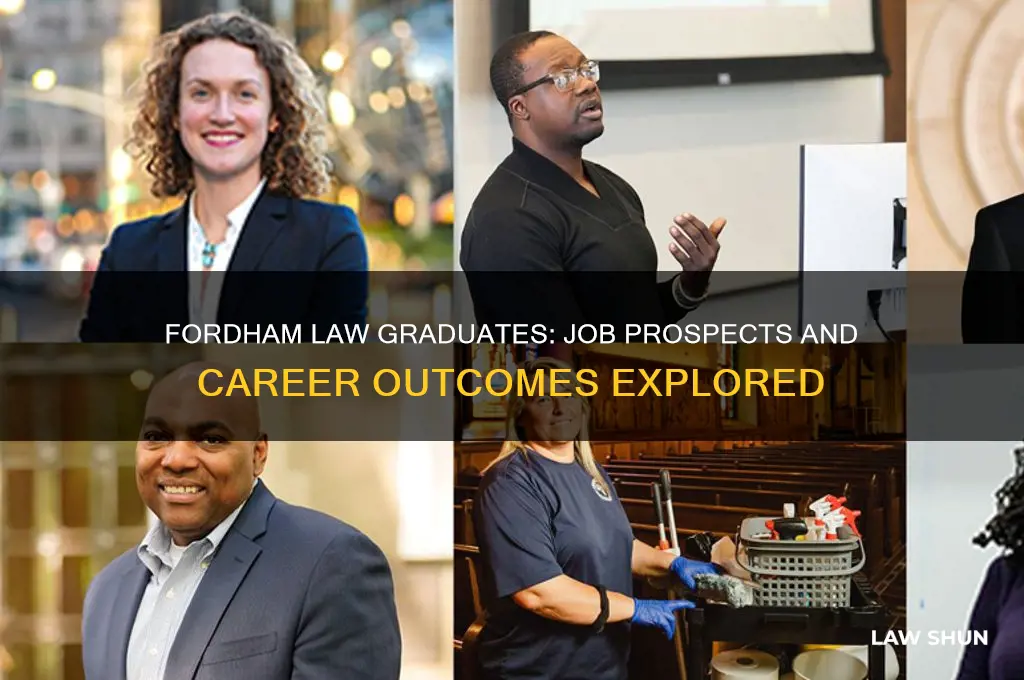 does everyone in fordham law find a job