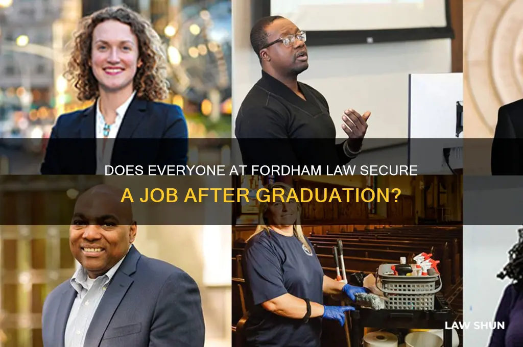 does everyone in fordham law find a ob