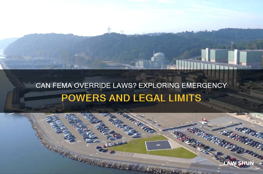 does fema have the power to suspend laws