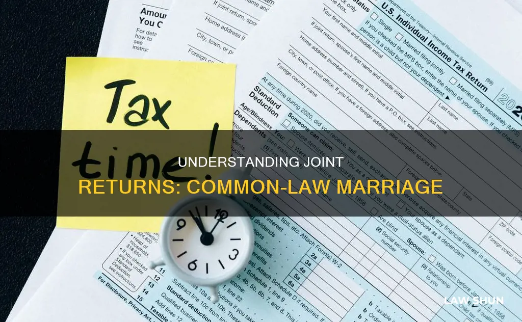 does filing a joint return common law married
