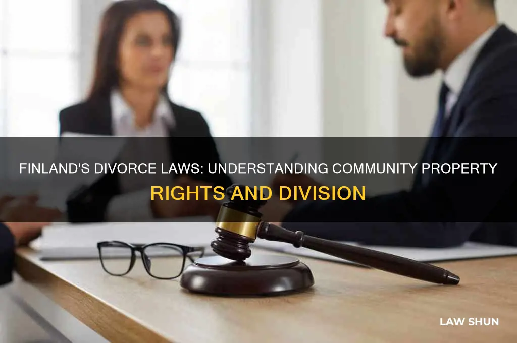 does finland have community property laws in divorce