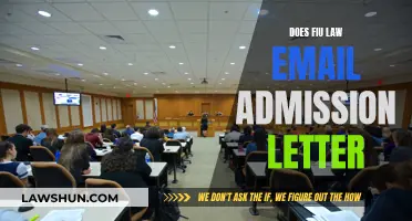 Decoding the FIU Law Admission Email: What to Expect and When
